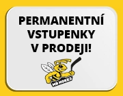 Permanentní vstupenky v prodeji!